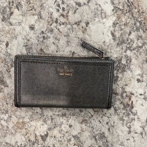 Kate Spade Shawn Pewter Leather Wallet